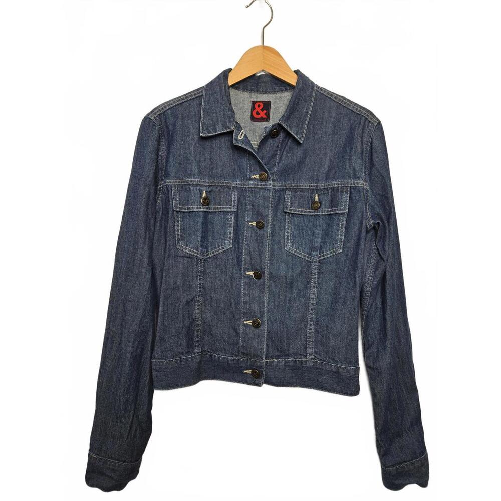 Dolce & Gabbana Jacket Women's Extra Small Denim 44 Blue Y2K